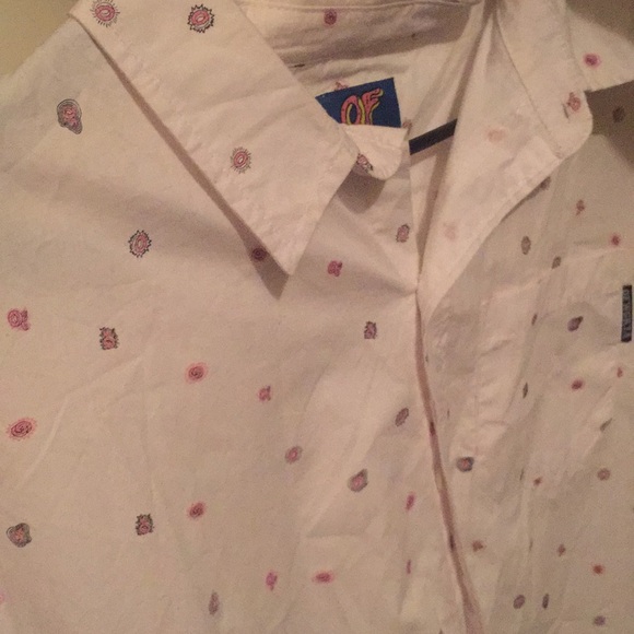 Men’s Odd Future OF button down shirt - Picture 2 of 2